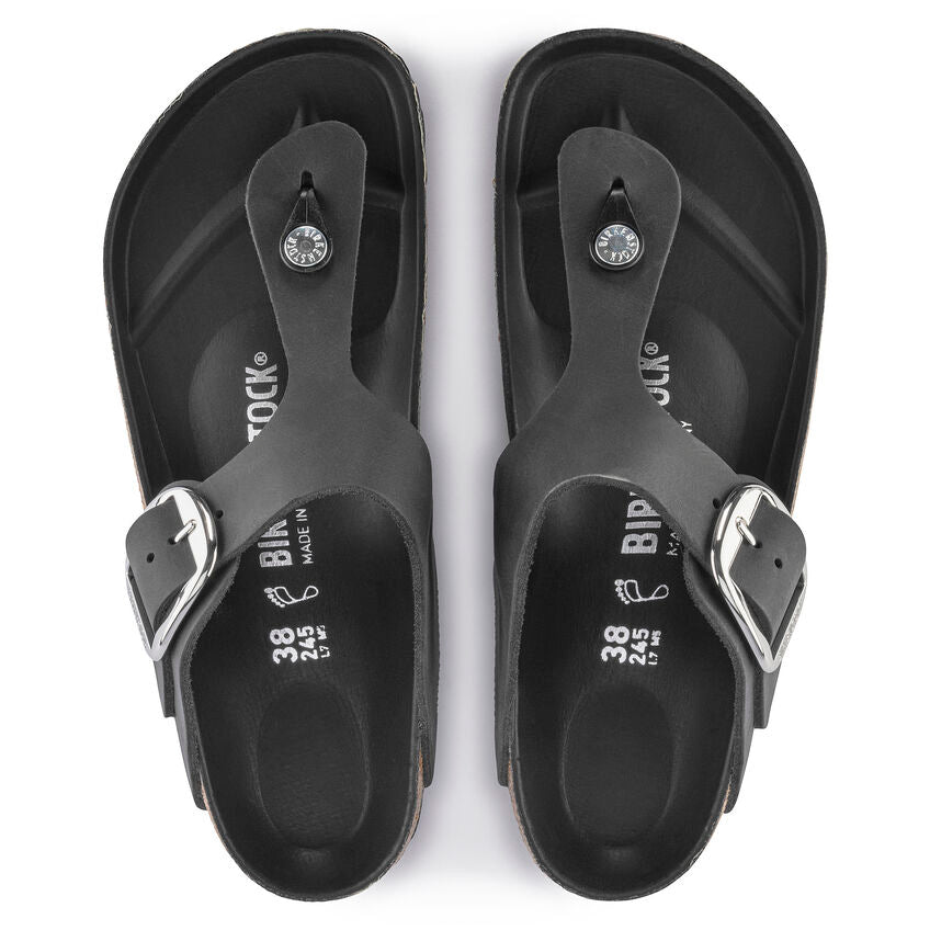 Birkenstock Gizeh Big Buckle Oiled Leather – Wesley's Shoes