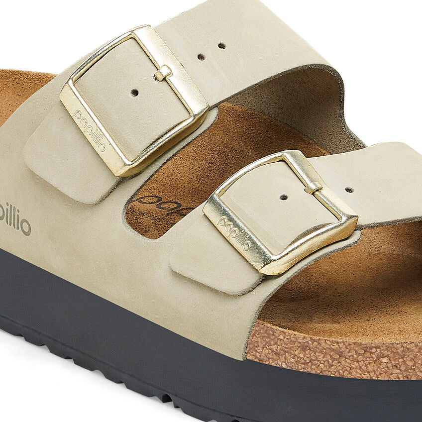 Birkenstock Arizona Platform Eucalyptus – Wesley's Shoes