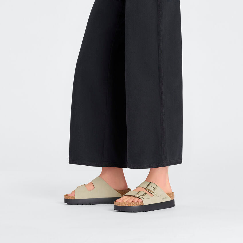 Birkenstock Arizona Platform Eucalyptus – Wesley's Shoes