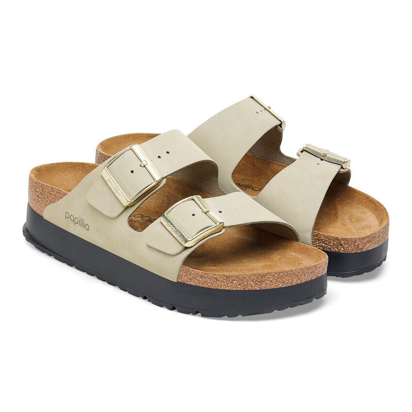Birkenstock Arizona Platform Eucalyptus – Wesley's Shoes
