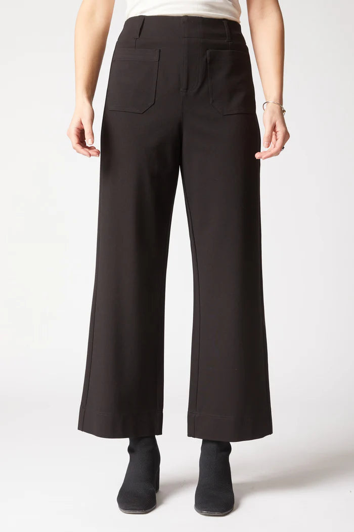 Habitat Luxe Ponte Crop Wide Leg Pant