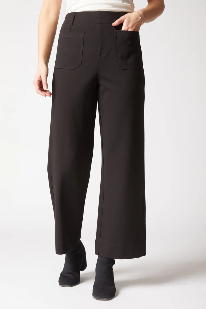 Habitat Luxe Ponte Crop Wide Leg Pant