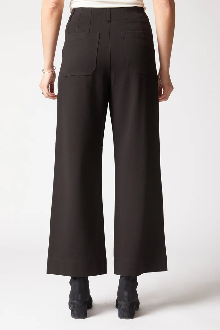 Habitat Luxe Ponte Crop Wide Leg Pant
