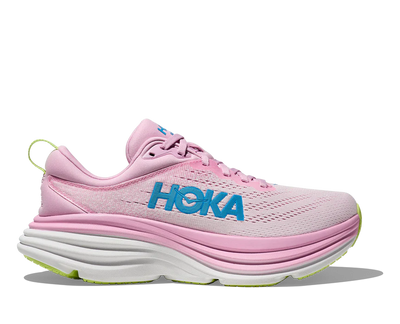 Hoka Women's Bondi 8 (PTWL - Pink Twilight/Waterpark)