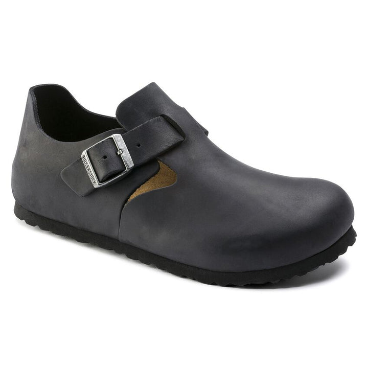 Ｄ*Ｕ様 birkenstock london オイルドレザー　サイズ41 使用 Birkenstock London Oiled Leather Black – Wesley's Shoes
