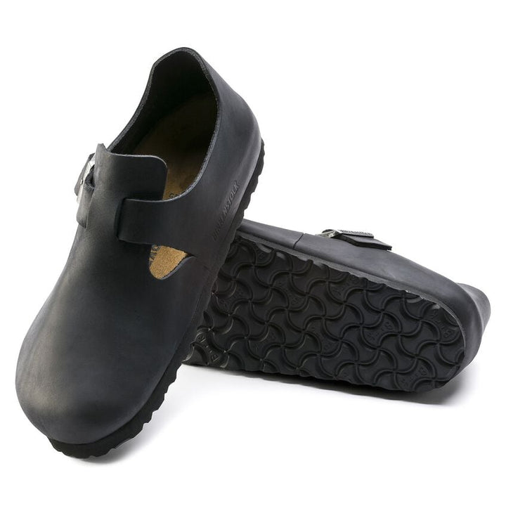 Birkenstock London Oiled Leather Black – Wesley's Shoes