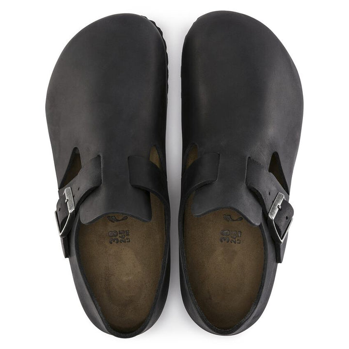 Birkenstock London Oiled Leather Black – Wesley's Shoes