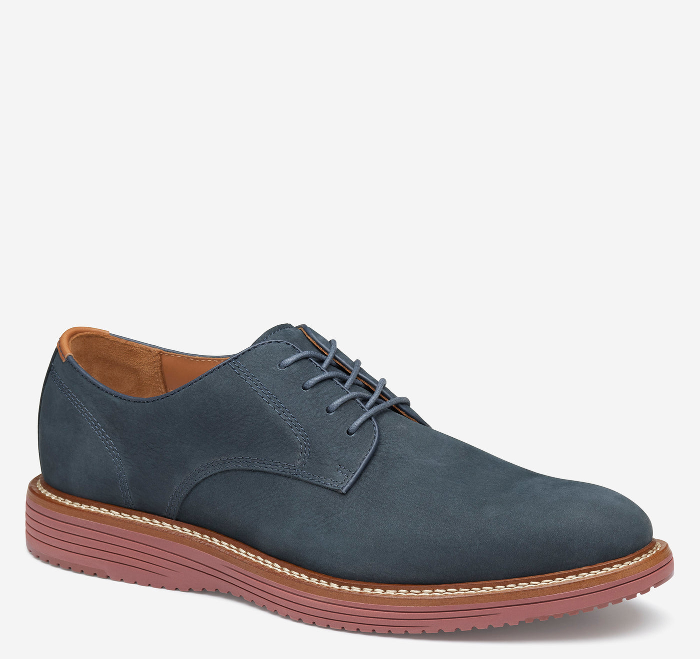 Johnston & Murphy Upton Plain Toe Navy