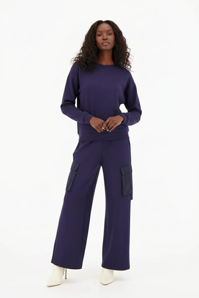 Gabby Isabella Satin Ruffle Set