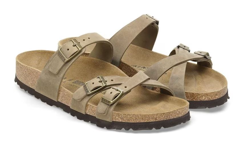 birkenstock franca oiled leather tobacco brown in Color The Franca sandal is refashioned in oiled leather to develop a unique Birkenstock - Franca - Tobacco
