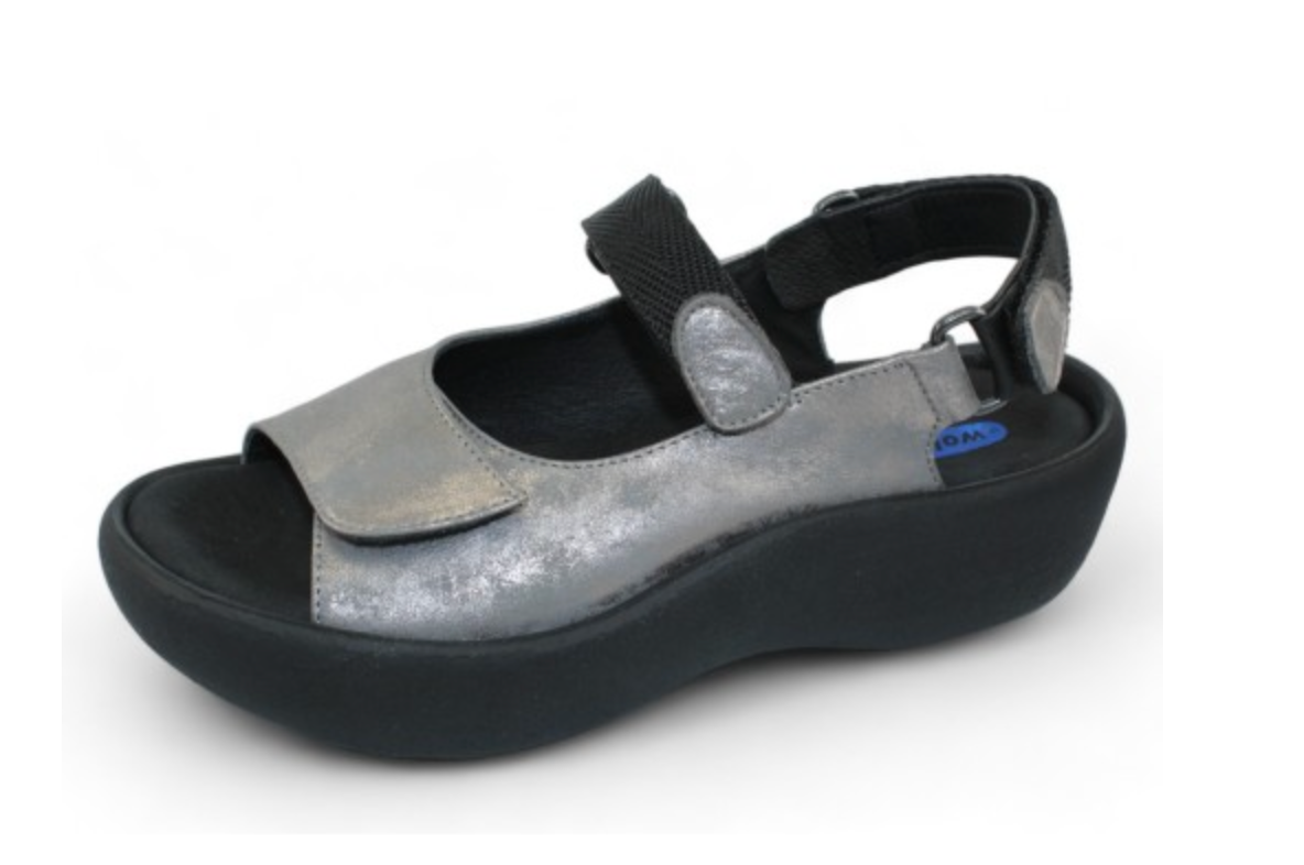 Wolky Jewel Grey Amalia Nubuck