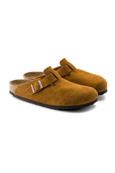 Birkenstock Boston Soft Footbed Suede