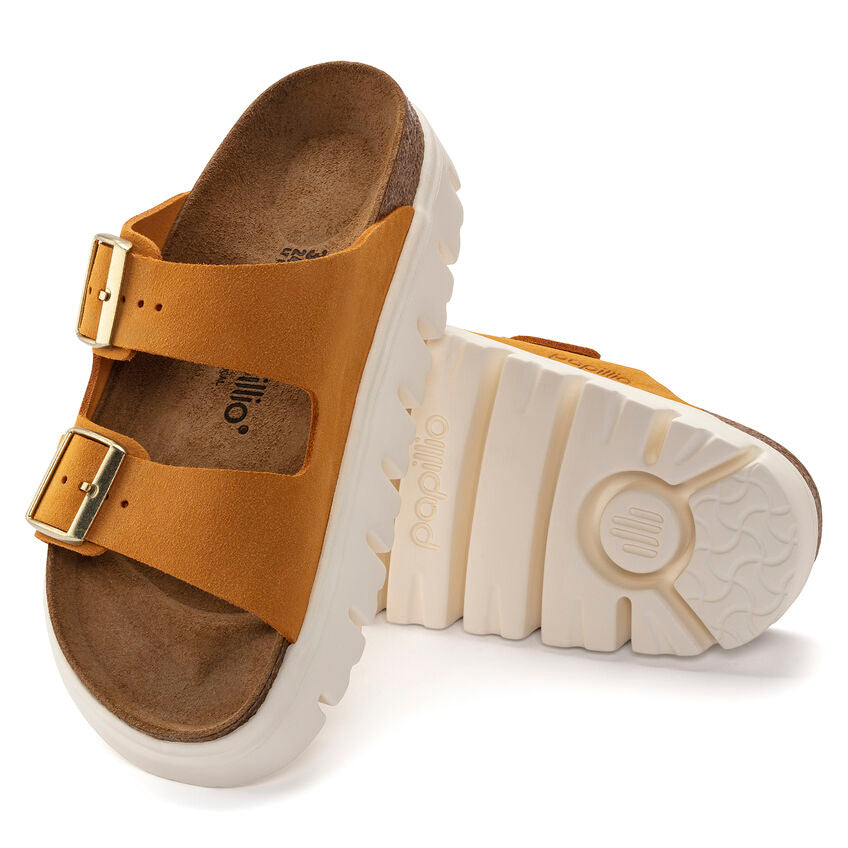 Birkenstock Arizona Chunky Suede Leather Sandal