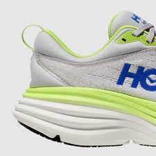 Hoka Men's Bondi 8 Stardust / Lettuce