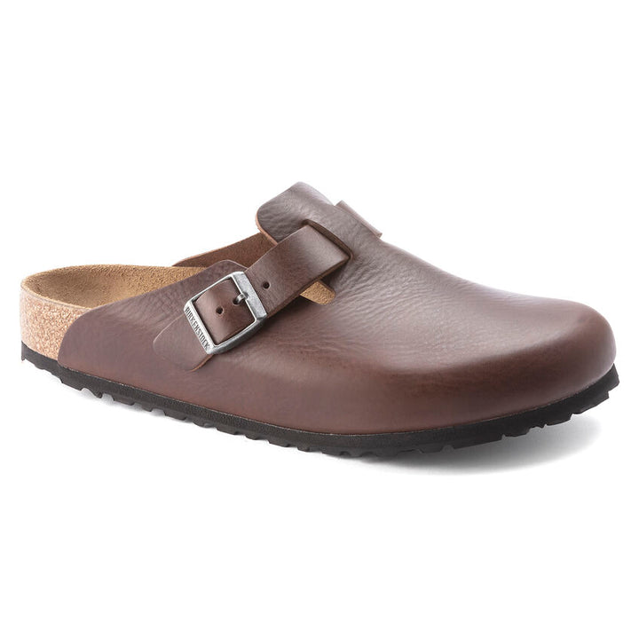 Birkenstock Boston Natural Leather – Wesley's Shoes