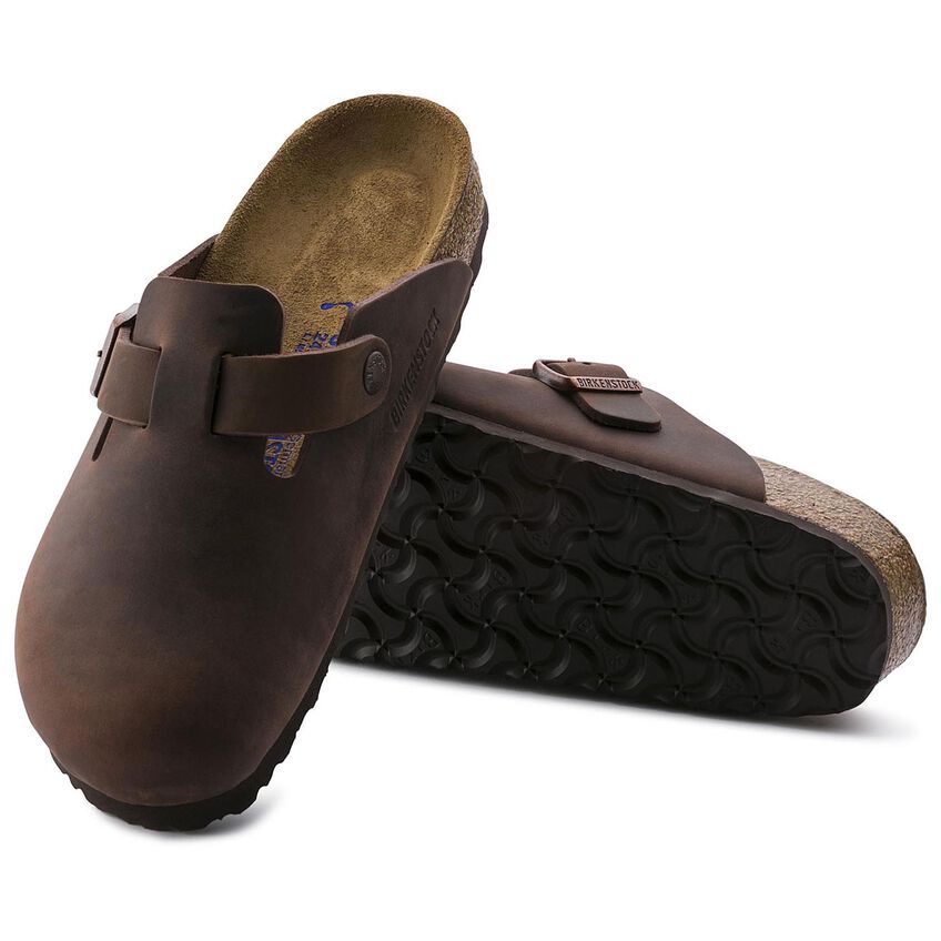 Birkenstock Boston Soft Footbed - Leather