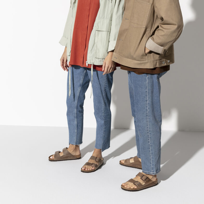 birkenstock arizona tobacco BIRKENSTOCK Arizona Soft Footbed: Tobacco Brown Oiled Leather 11 TOBACCOBNREG / 41