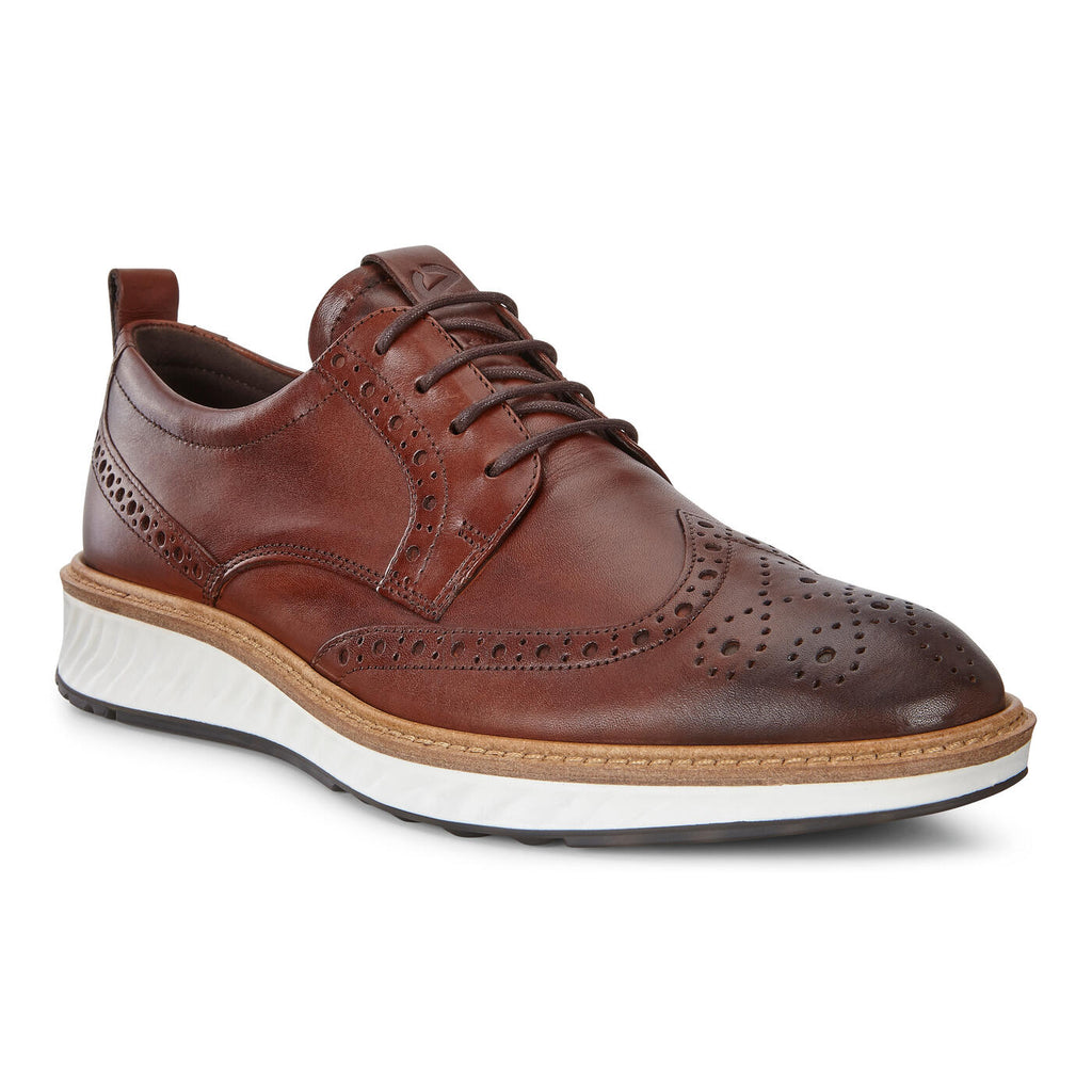 |•ECCO•| Men\'s ST1 Hybrid Lite Brogue Tie Oxford Shoes Sz 42 Amazon.com | ECCO S Lite Hybrid Apron Toe Tie, Black, 4-4.5  main image 2