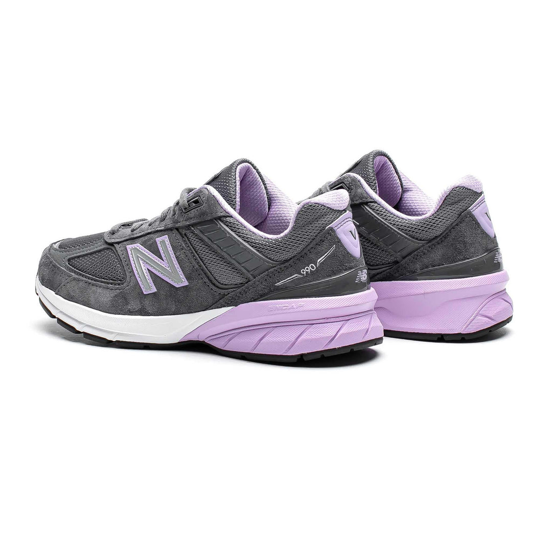 New Balance 990 スニーカー グレー/ブラック/パープル New Balance Women's Made in USA 990v5 – Wesley's Shoes